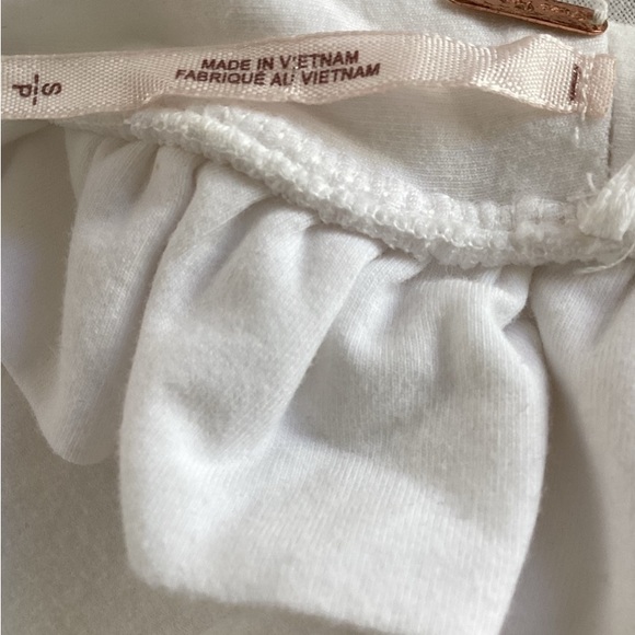 Free People White Long Sleeve Top SZ S - Picture 5 of 5